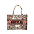 DIOR MEDIUM BOOK TOTE LIMITED EDITION CANVAS MULTICOLOUR