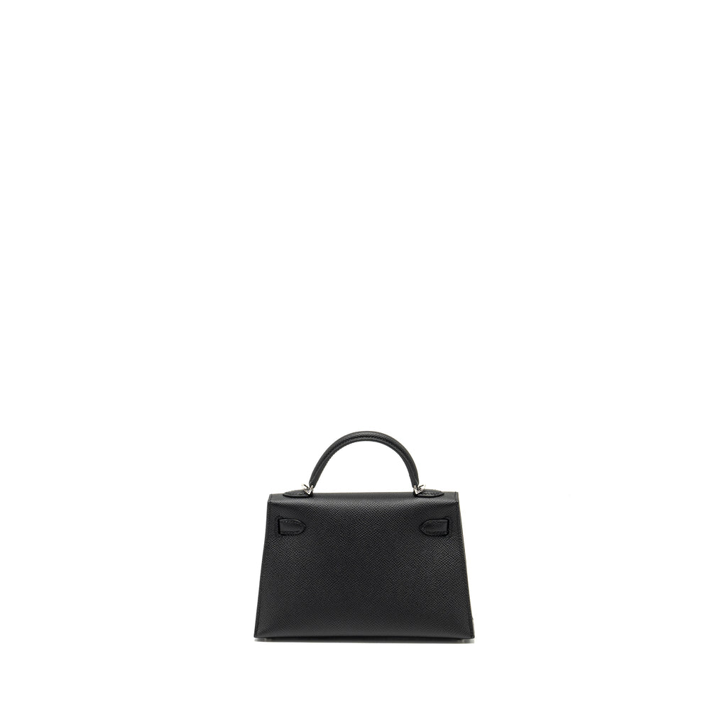 HERMES MINI KELLY EPSOM BLACK SHW STMAP B