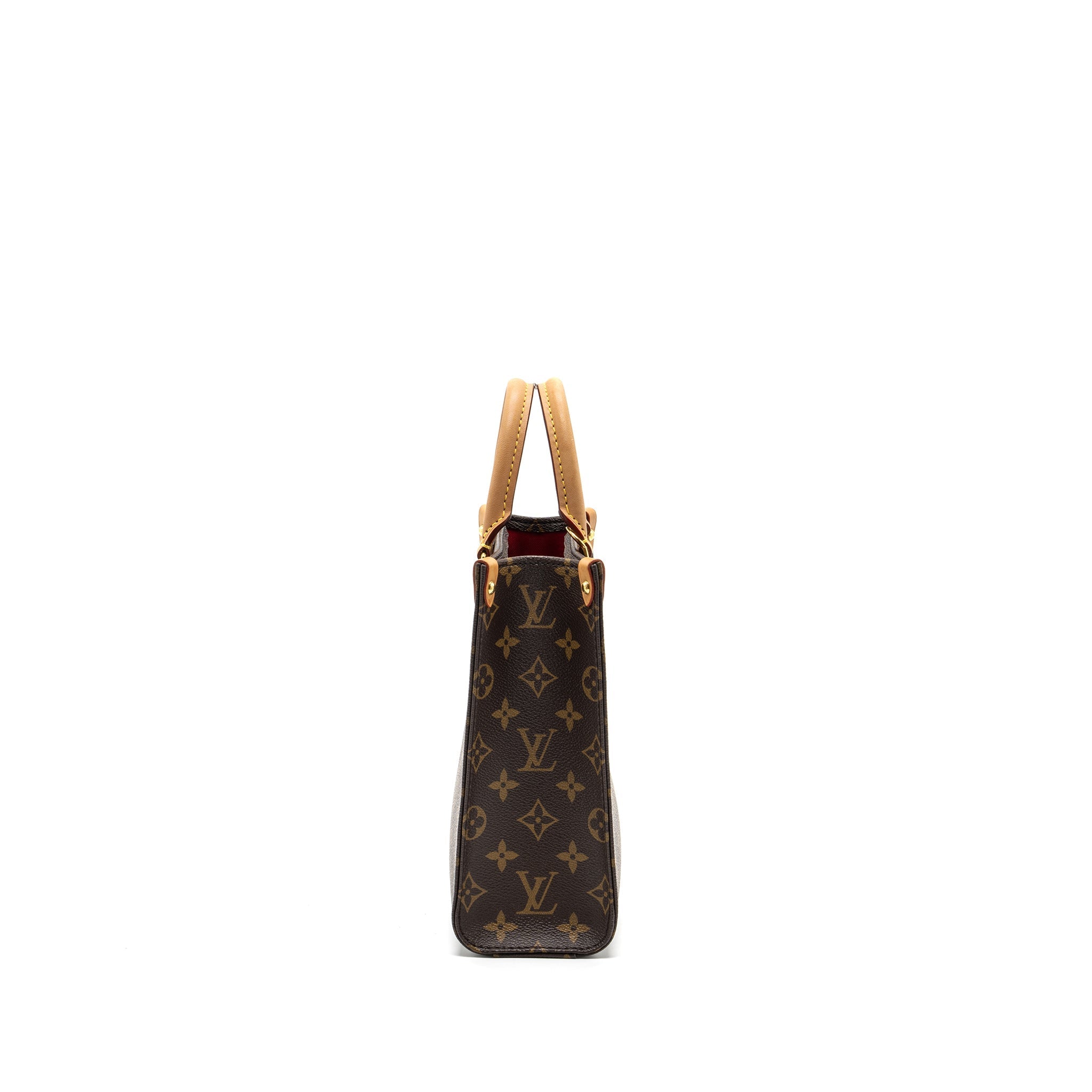 LOUIS VUITTON SAC PLAT BB MONOGRAM CANVAS GHW