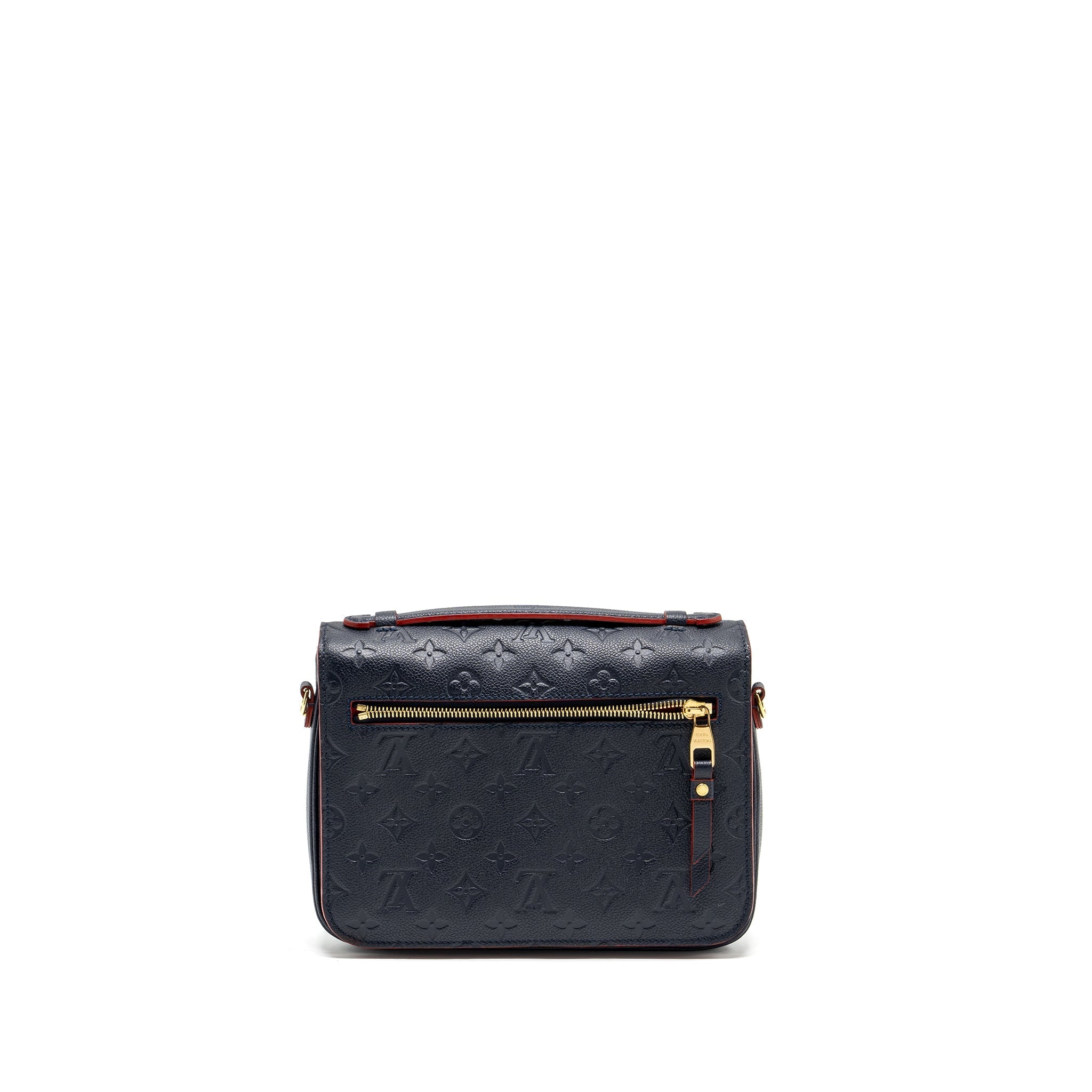 LOUIS VUITTON POCHETTE METIS MONOGRAM EMPREINETE NAVY GHW