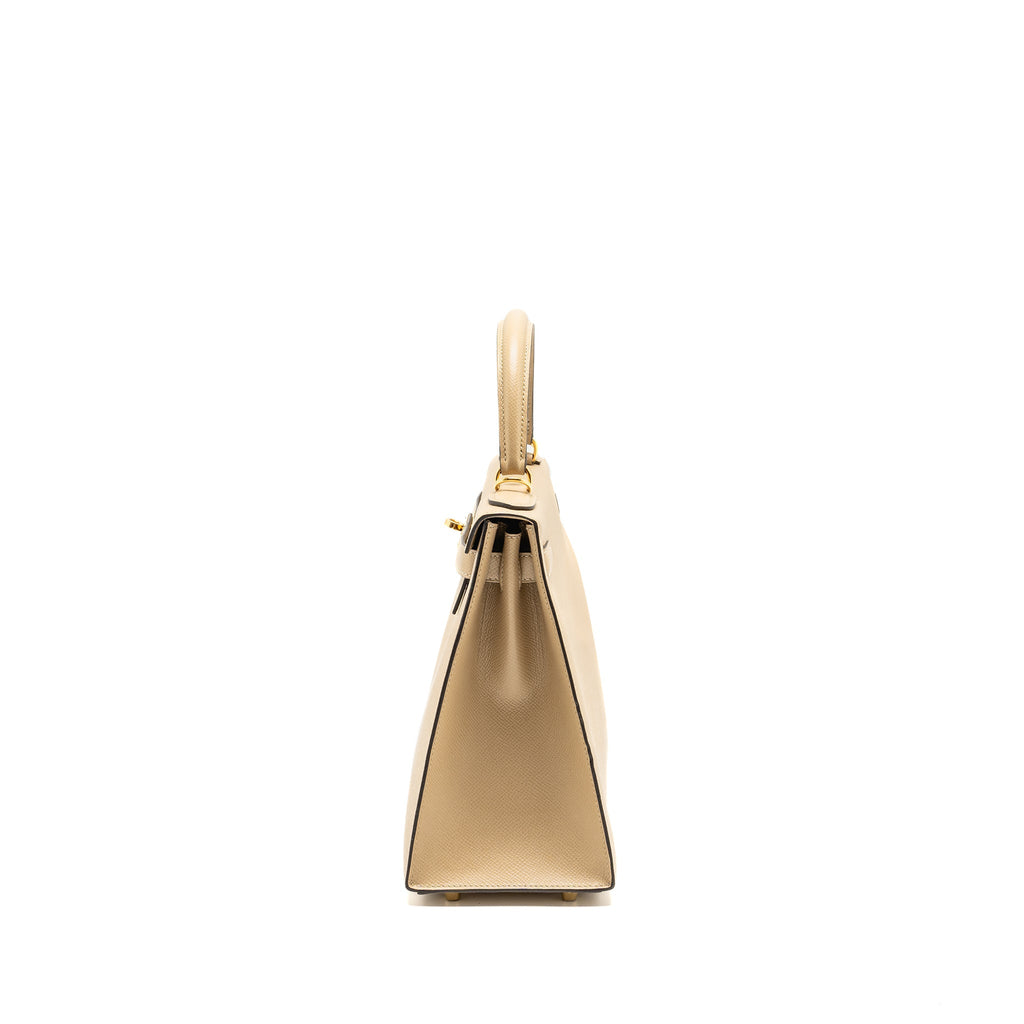 HERMES KELLY 28 SPECIAL ORDER EPSOM TRENCH/CUIVRE GHW