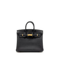 HERMES BIRKIN 25 TOGO BLACK RGHW