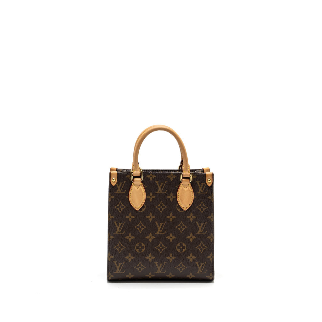 LOUIS VUITTON SAC PLAT BB MONOGRAM CANVAS GHW