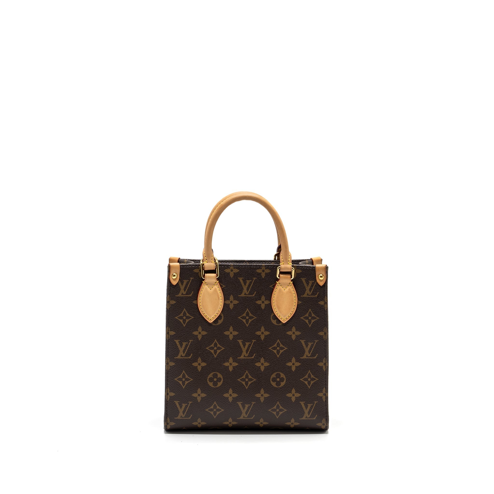 LOUIS VUITTON SAC PLAT BB MONOGRAM CANVAS GHW