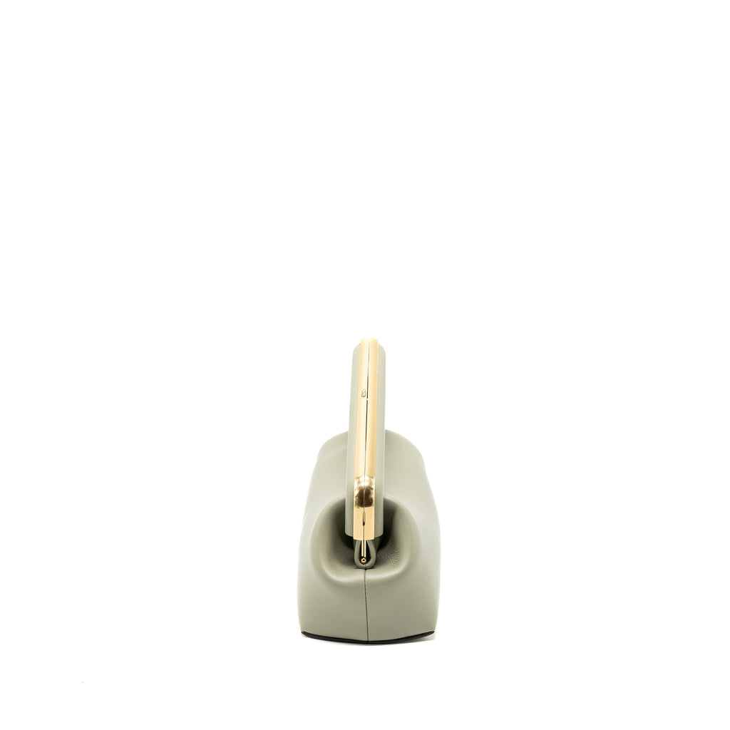 FENDI FENDI FIRST MIDI NAPPA LIGHT GREEN GHW
