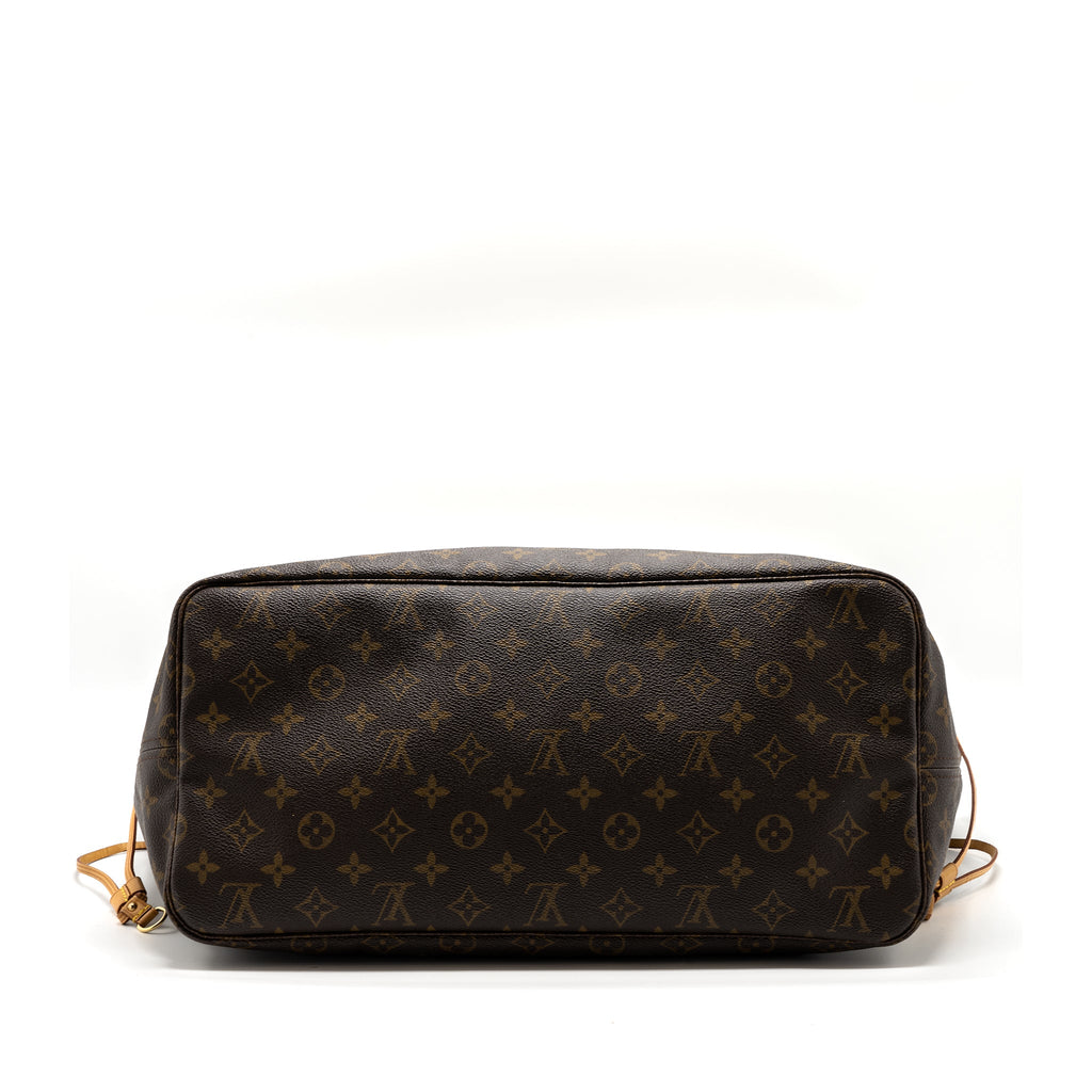 LOUIS VUITTON NEVERFULL GM MONOGRAM CANVAS GHW
