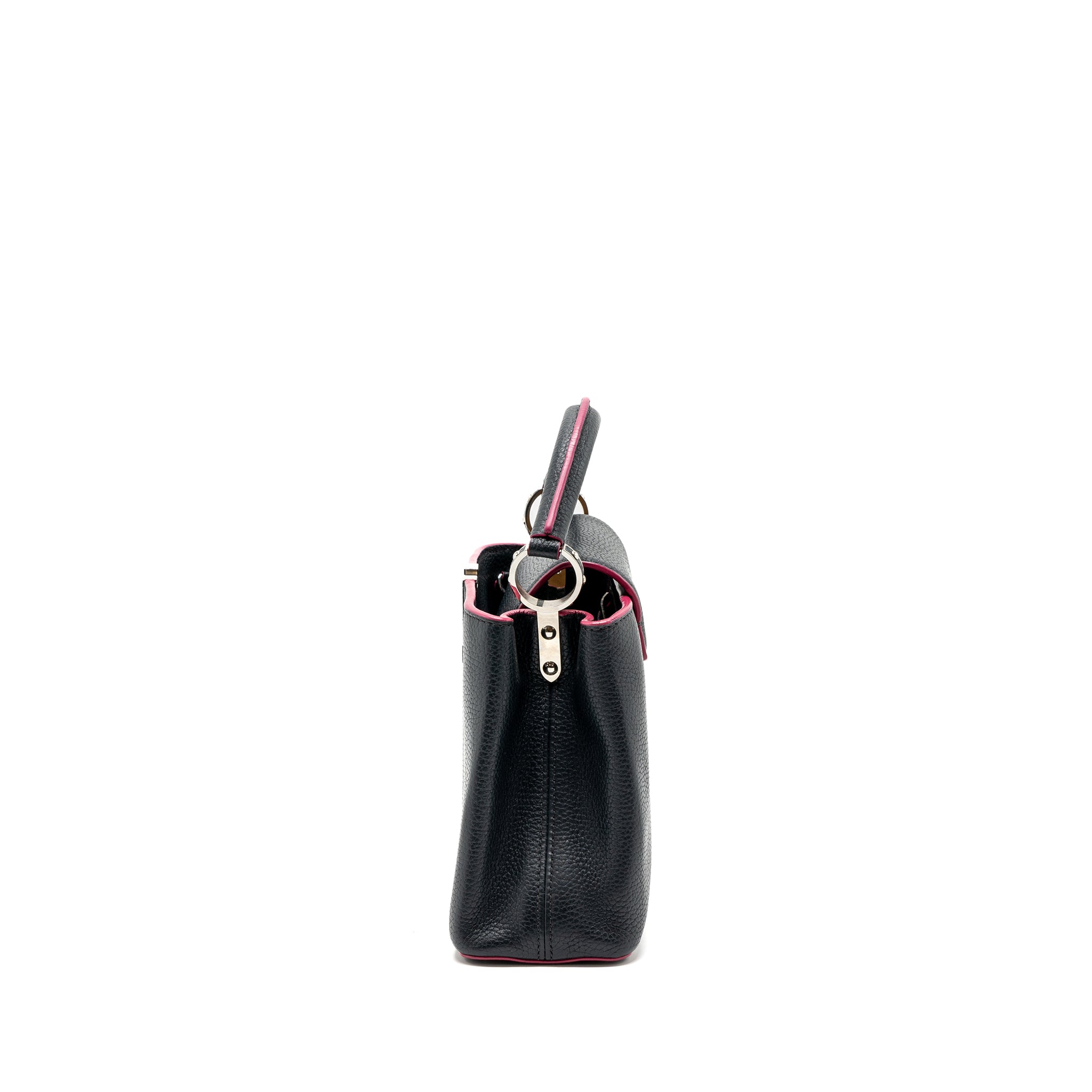LOUIS VUITTON CAPUCINES BB TAURILLON NAVY SHW