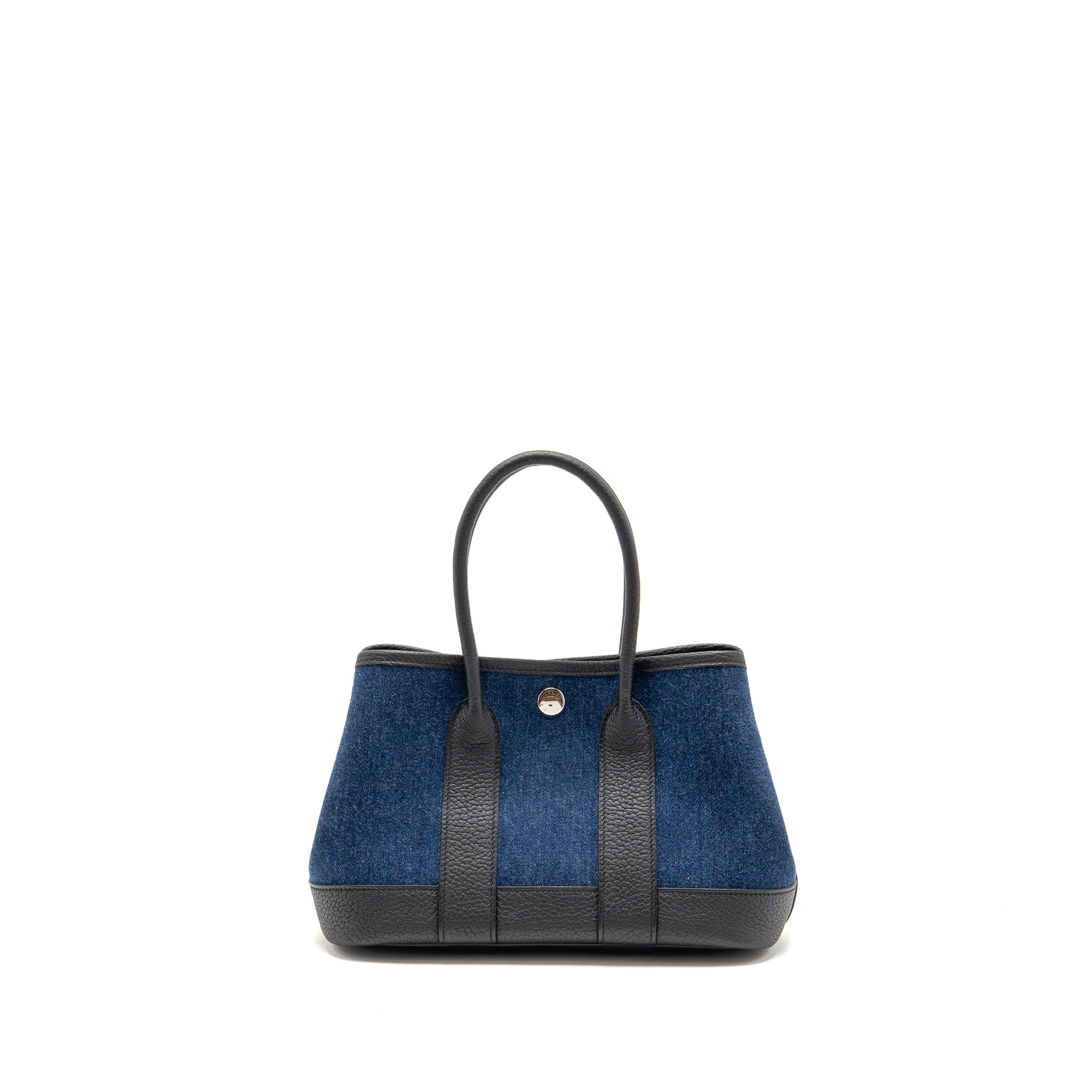 HERMES NEO GARDEN PARTY 23 DENIM/NEGONDA DENIM MOYEN/NOIR SHW