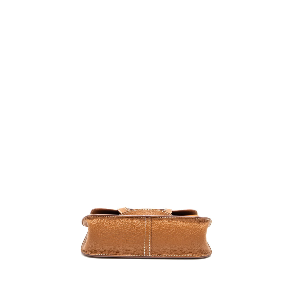 HERMES HALZAN 25 CLEMENCE GOLD SHW