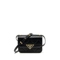PRADA PATTINA IN PELLE CALFSKIN BLACK GHW