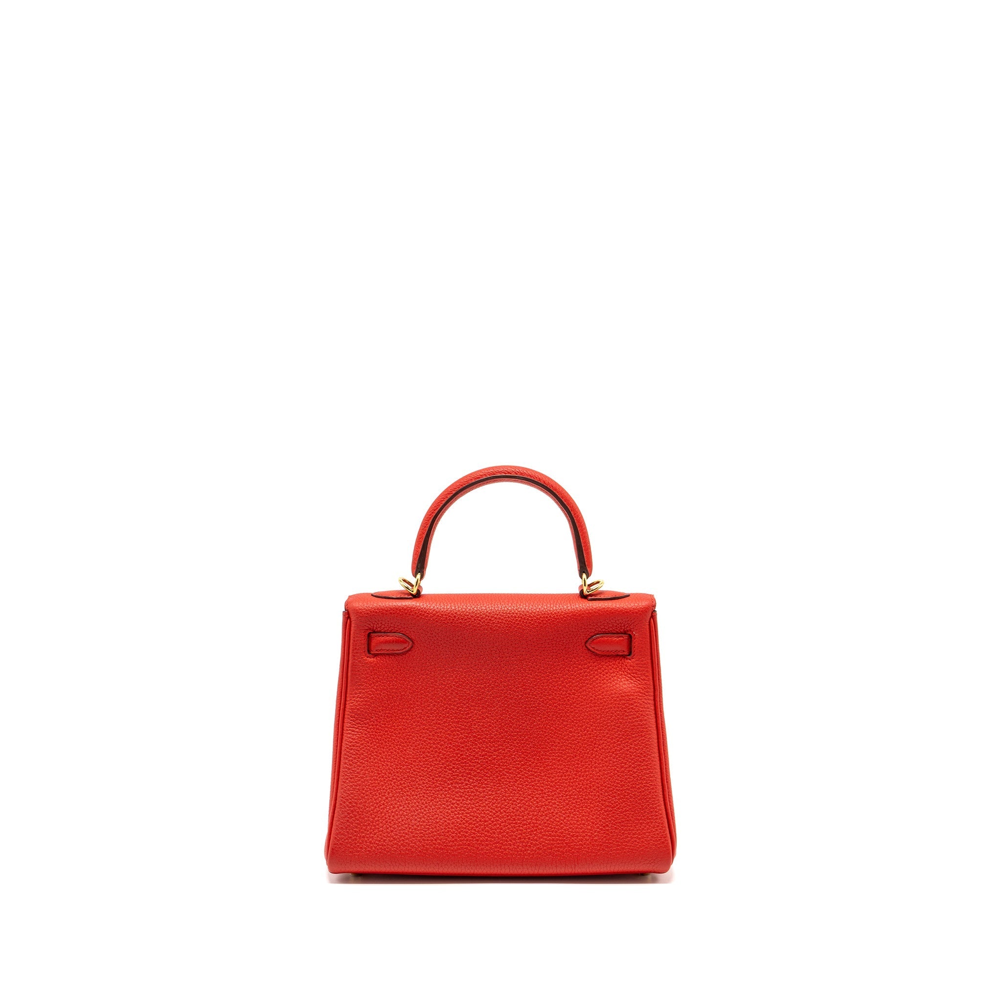 HERMES KELLY 25 TOGO S3 ROUGE DE COEUR GHW