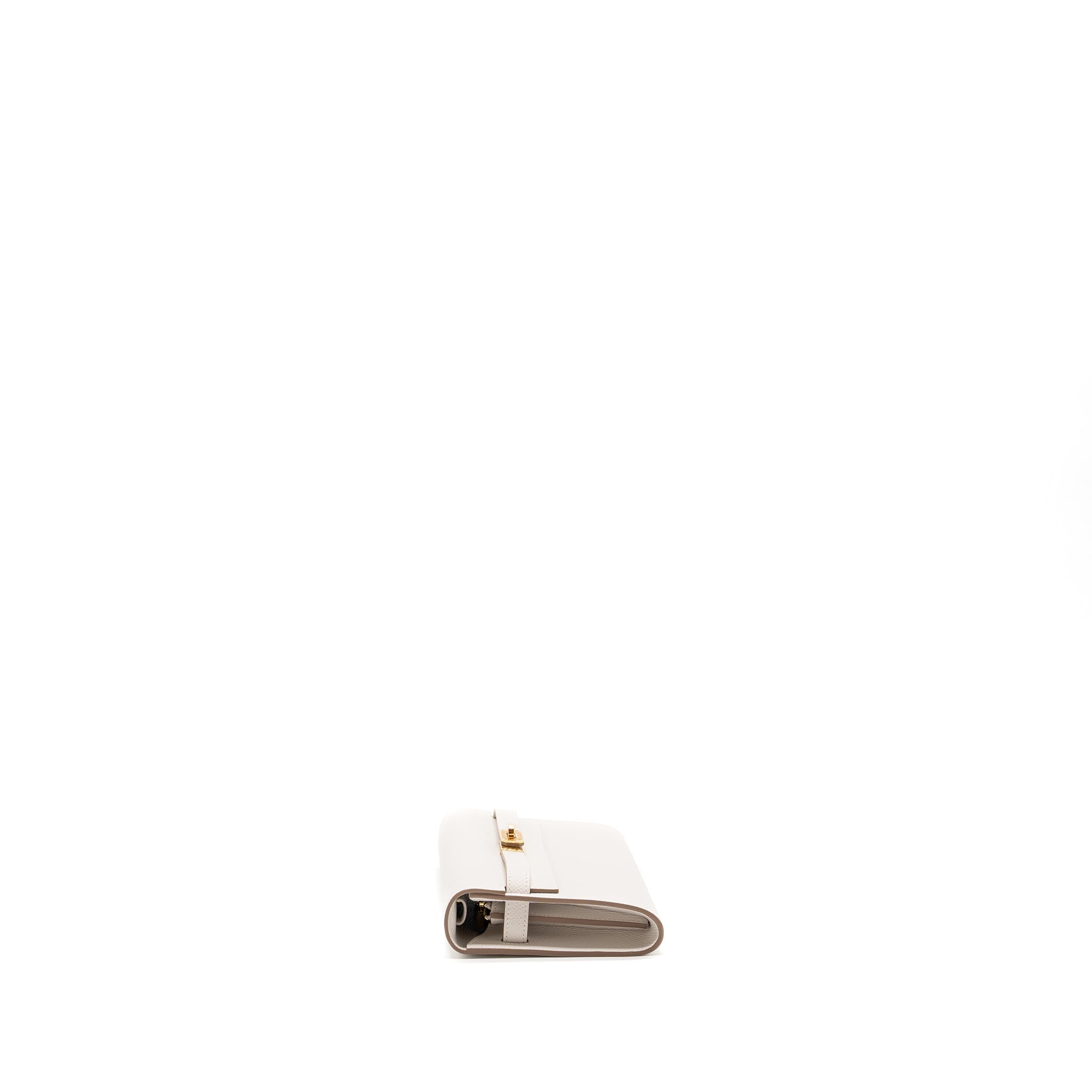 HERMES KELLY TO GO EPSOM M4 GRIS PALE GHW