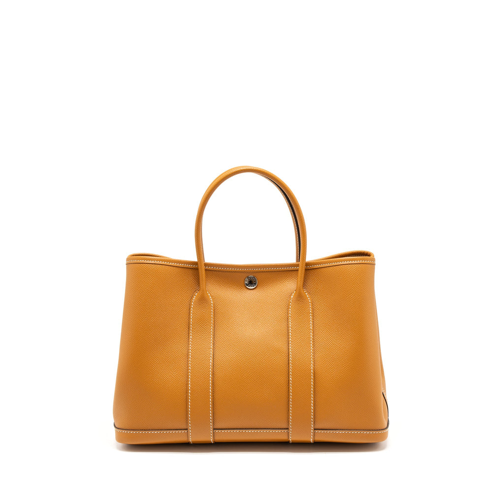 HERMES GARDEN PARTY 30 EPSOM TOFFEE SHW
