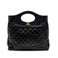 CHANEL LARGE 31 BAG CALFSKIN BLACK LGHW