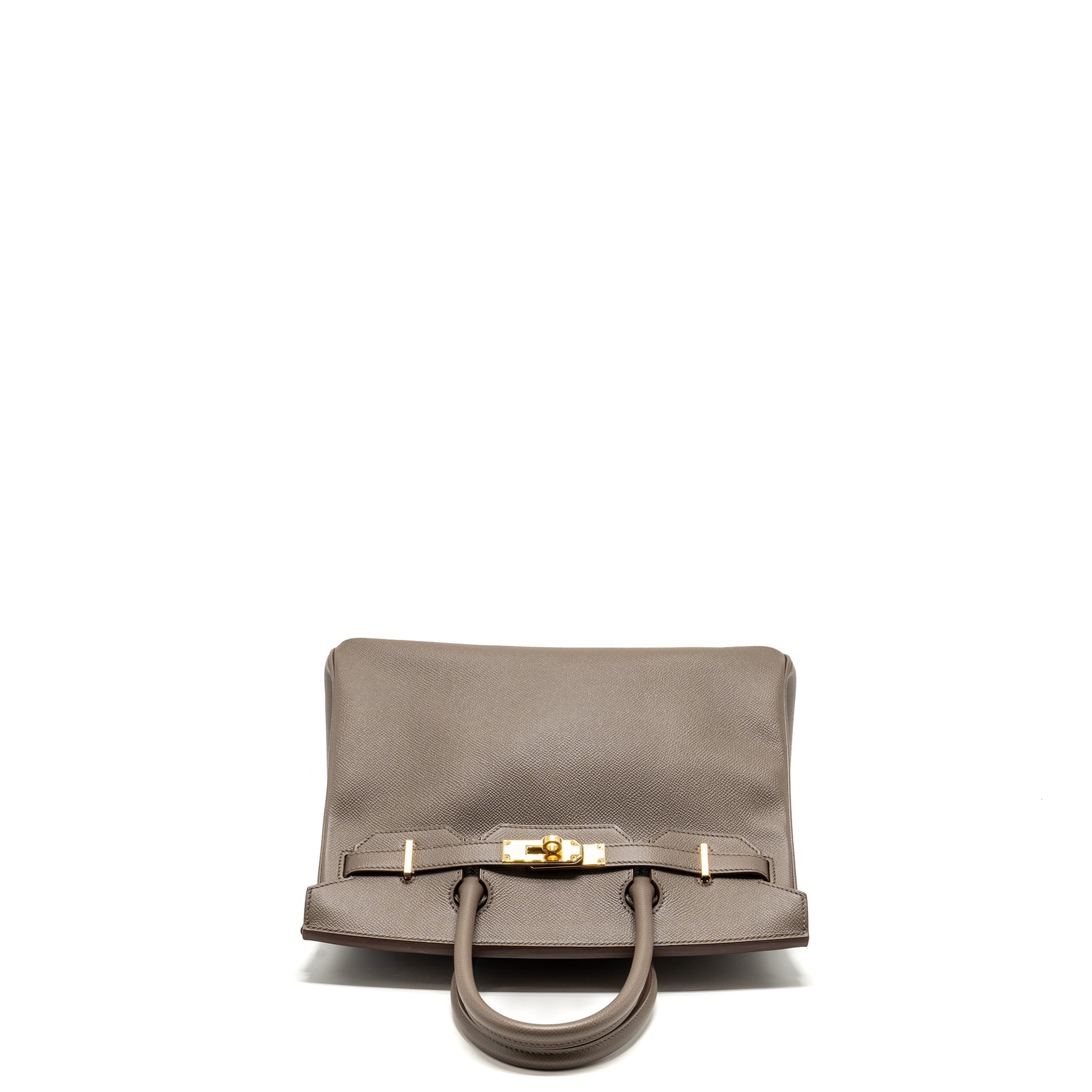 HERMES BIRKIN 30 EPSOM GRIS ETAIN GHW