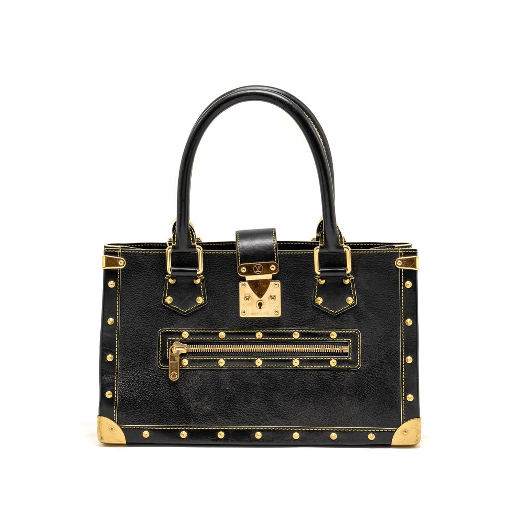LOUIS VUITTON VINTAGE SHOULDER BAG BLACK GHW