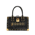 LOUIS VUITTON VINTAGE SHOULDER BAG BLACK GHW