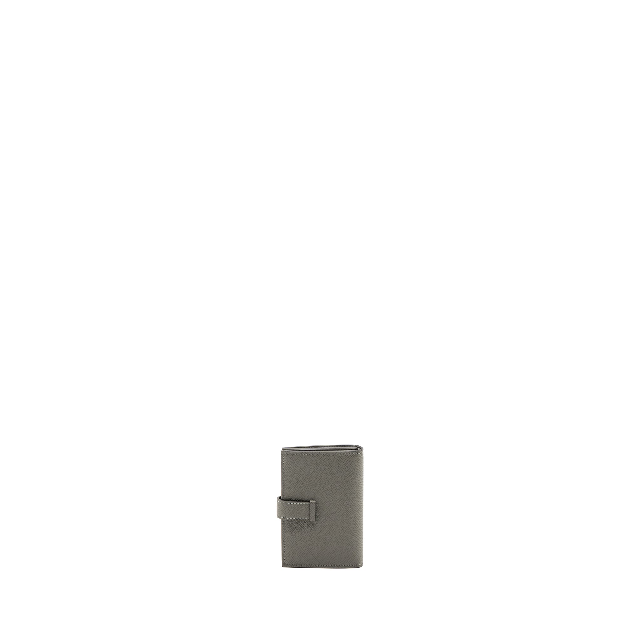 HERMES BEARN MINI WALLET EPSOM GRIS MEYER GHW