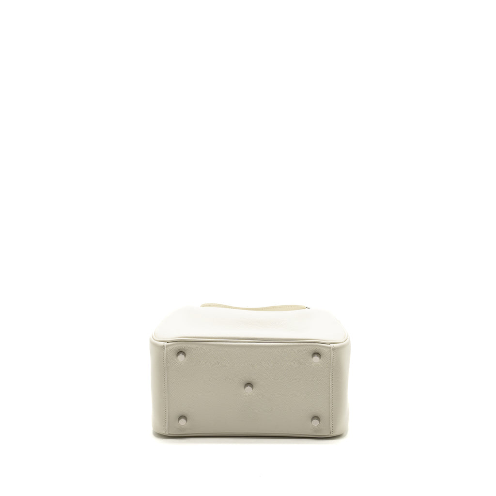 HERMES LINDY26 EVERCOLOR BLANC SHW