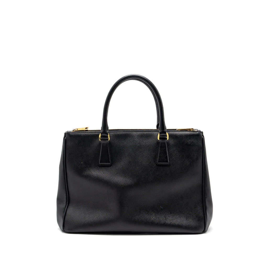 PRADA SAFFIANO TOTE BAG CALFSKIN BLACK GHW