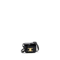 CELINE MINI CLAUDE SHINY CALFSKIN BLACK GHW