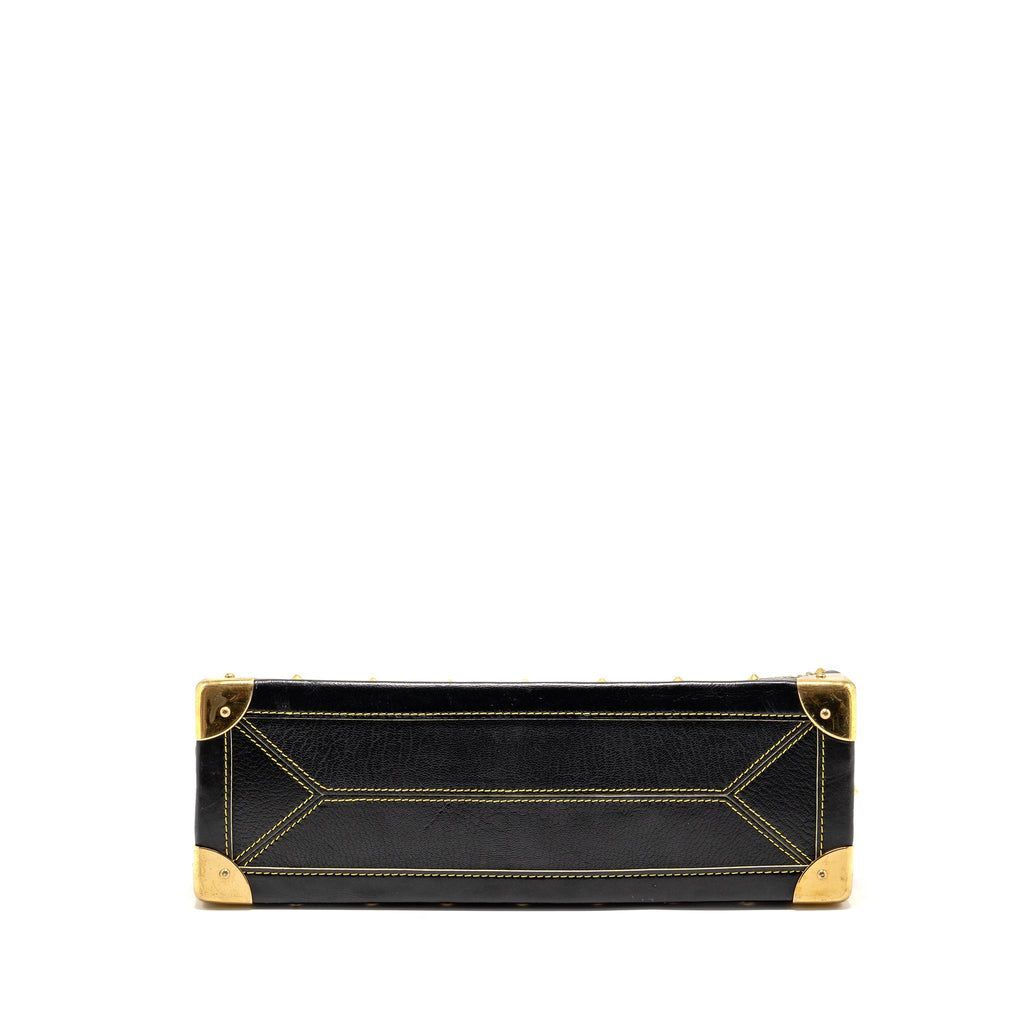LOUIS VUITTON VINTAGE SHOULDER BAG BLACK GHW