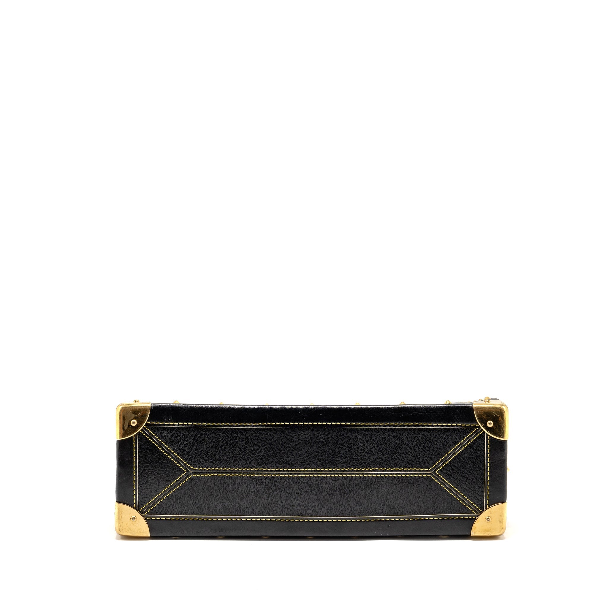 LOUIS VUITTON VINTAGE SHOULDER BAG BLACK GHW