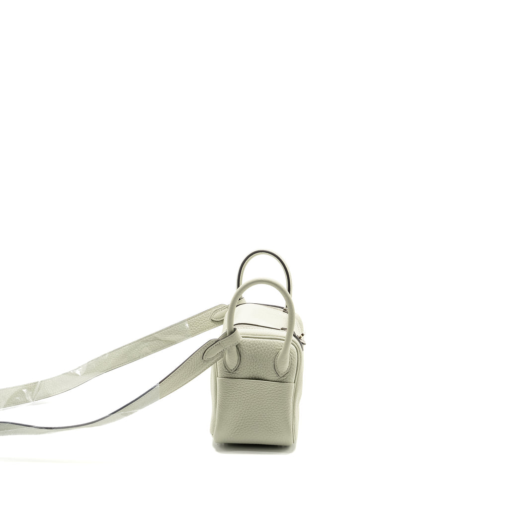 HERMES MINI LINDY CLEMENCE GRIS NEVE SHW