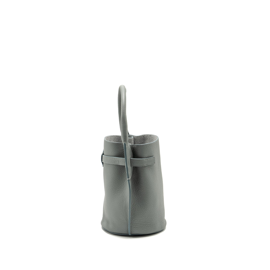 CELINE NANO BUCKET BIG BAG GRAINED CALFSKIN STORM SHW
