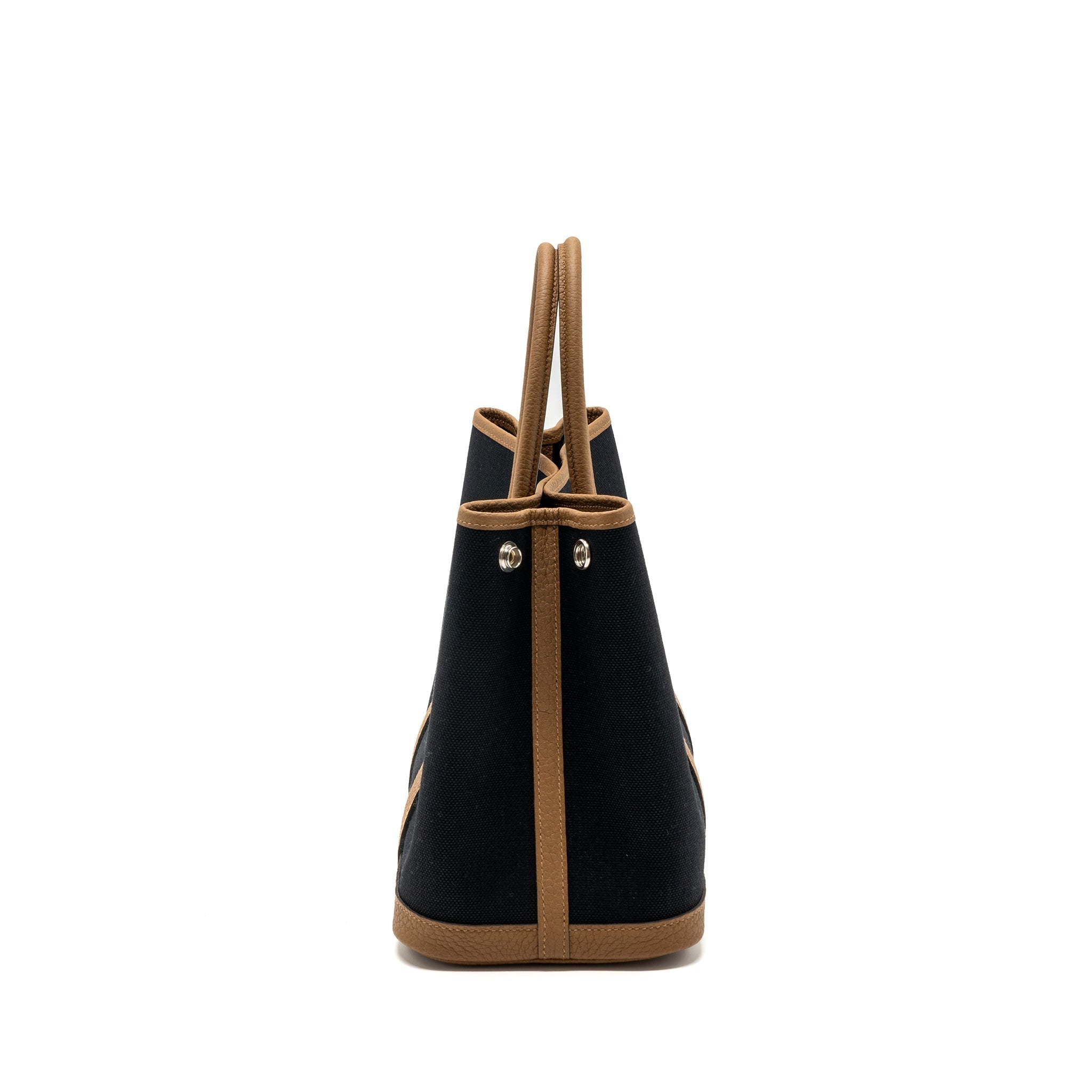 HERMES GARDEN PARTY 30 CANVAS/NEGONDA ALEZAN/BLACK SHW