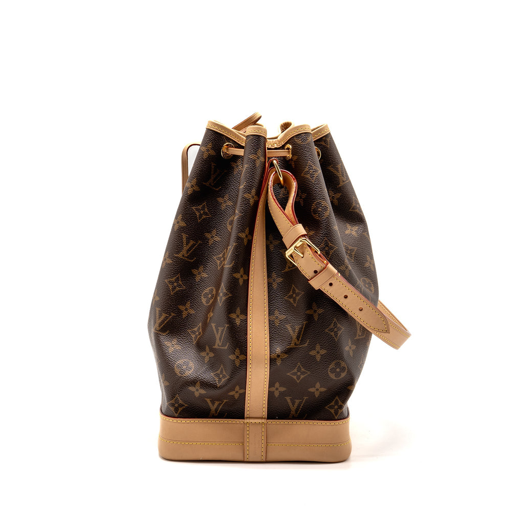 LOUIS VUITTON NOE BAG MONOGRAM CANVAS GHW