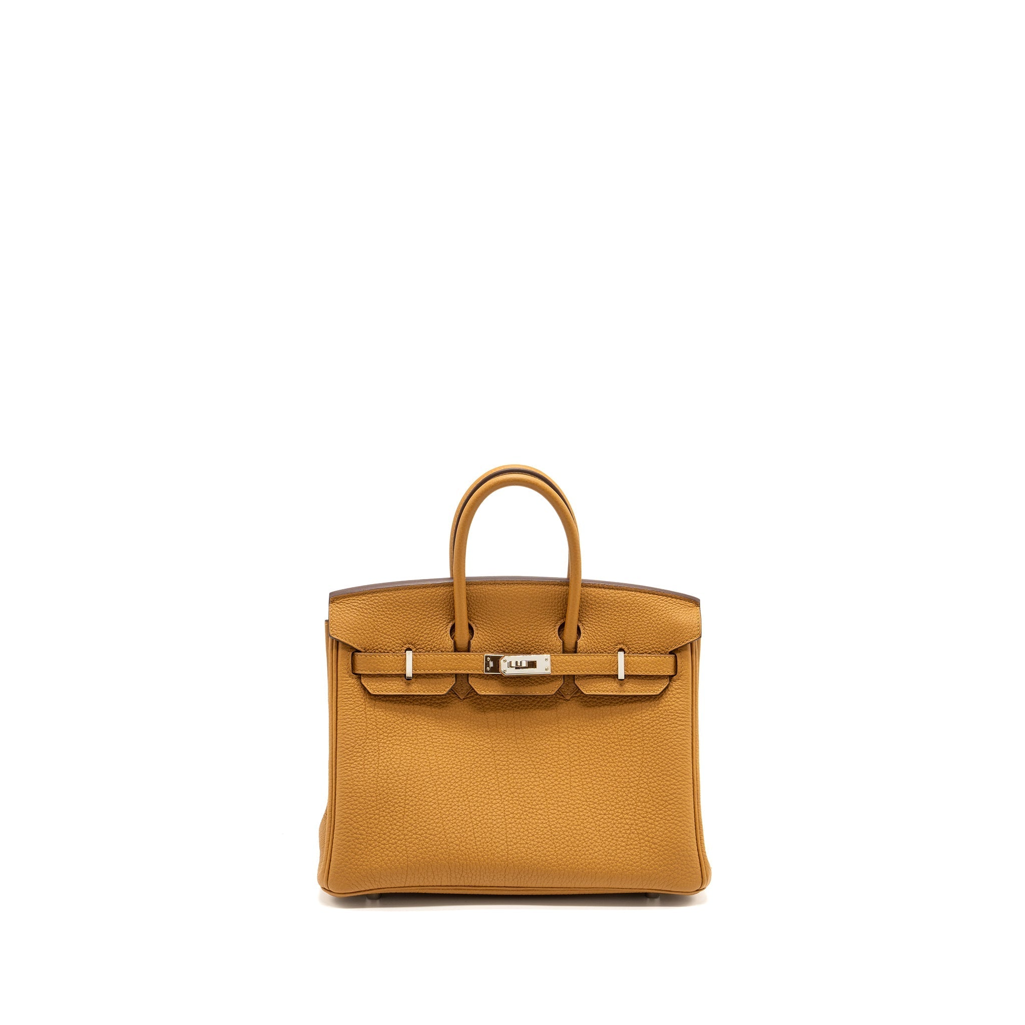 HERMES BIRKIN 25 TOGO CARAMEL/LIME SHW