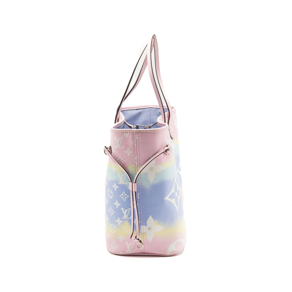 LOUIS VUITTON NEVERFULL MM ESCAL GIANT CANVAS PASTEL PINK SHW