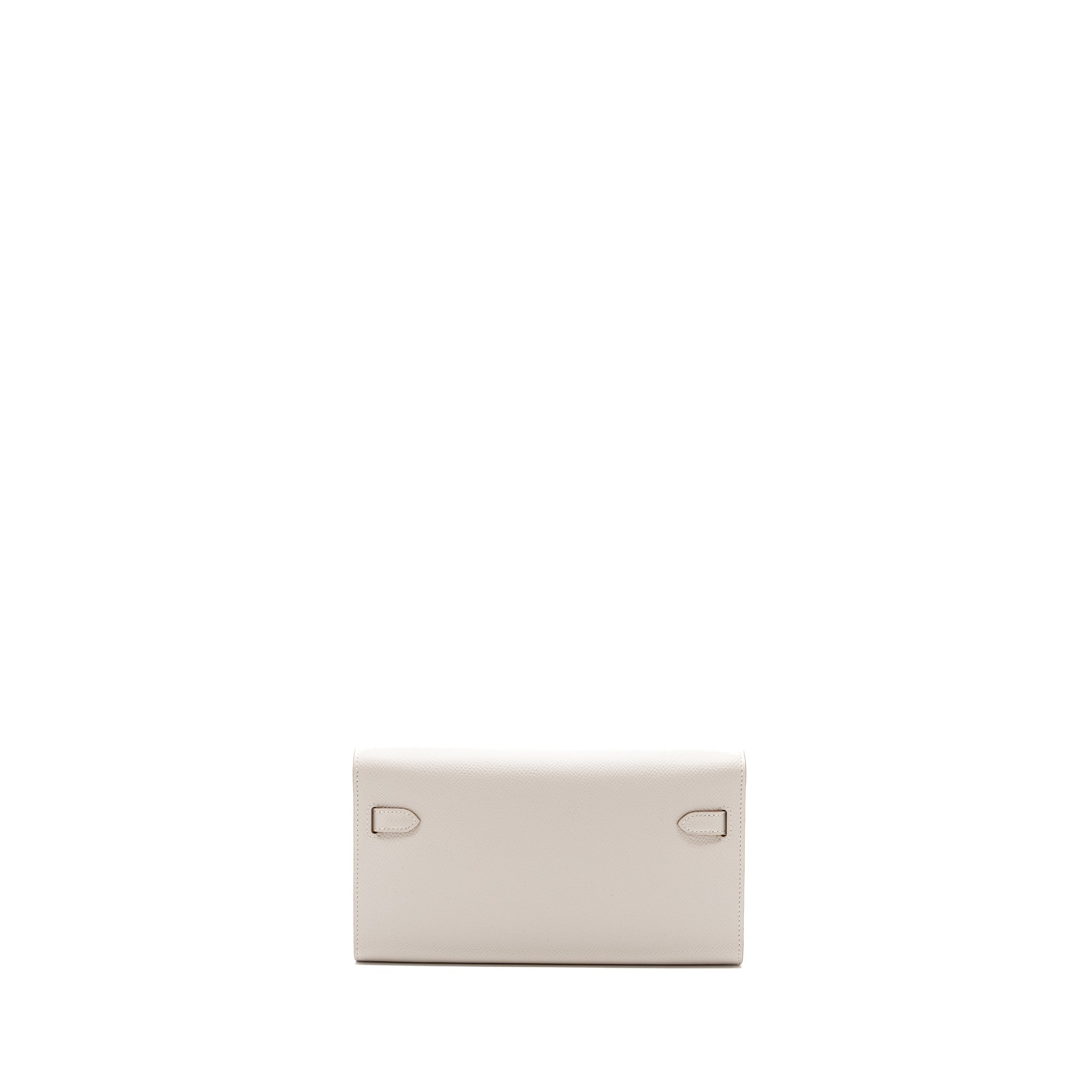 HERMES KELLY TO GO EPSOM M4 GRIS PALE GHW
