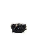DIOR SMALL VIBE HOBO BAG CANNAGE LAMBSKIN BLACK/WHITE LGHW