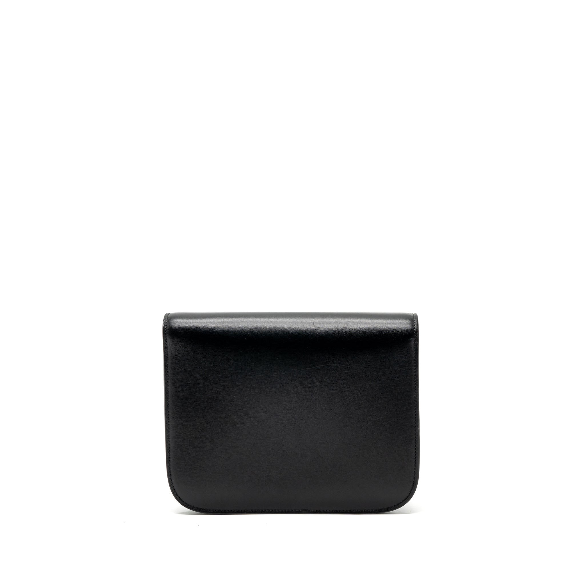 CELINE MEDIUM CLASSIC BOX BAG CALFSKIN BLACK GHW