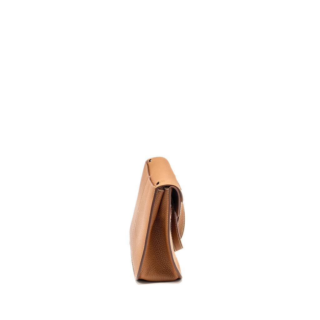 HERMES HALZAN 25 CLEMENCE GOLD SHW