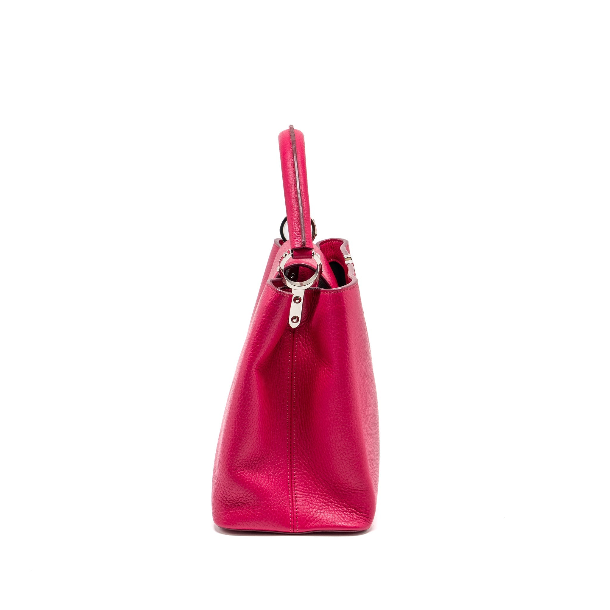 LOUIS VUITTON CAPUCINES TAURILLON HOT PINK SHW
