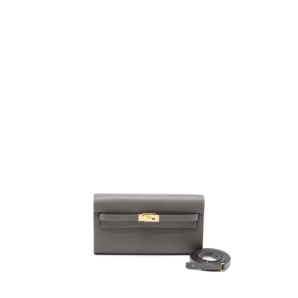 HERMES KELLY TO GO EPSOM GRIS MEYER GHW