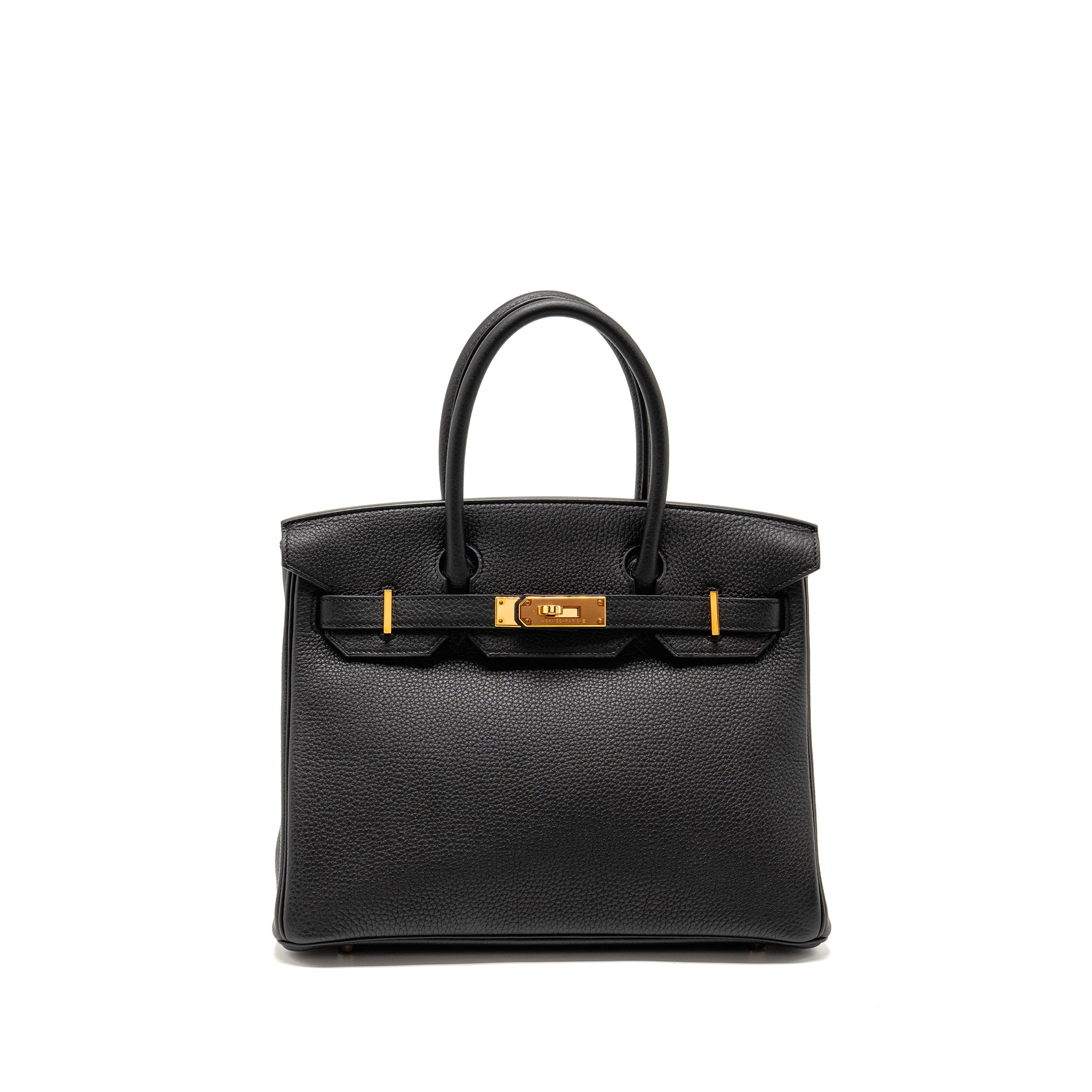 HERMES BIRKIN 30 TOGO BLACK RGHW
