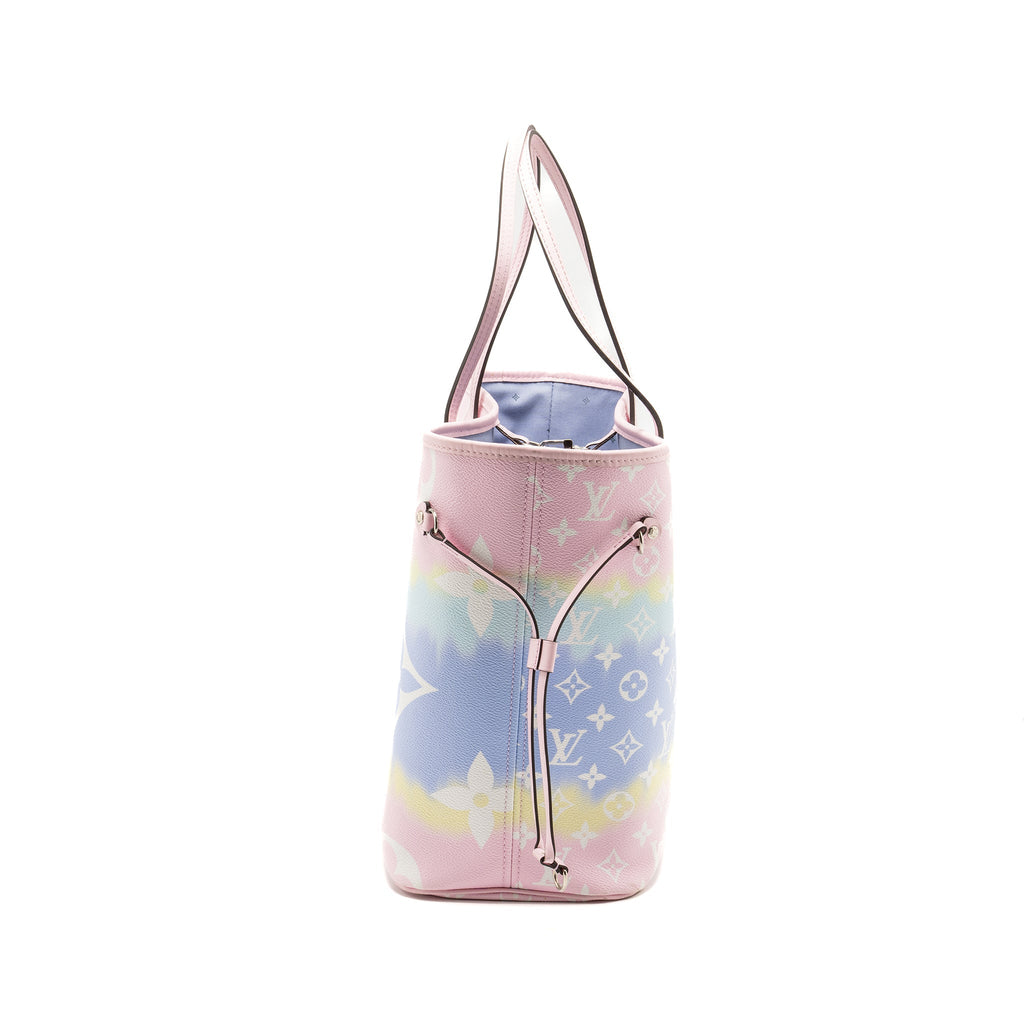 LOUIS VUITTON NEVERFULL MM ESCAL GIANT CANVAS PASTEL PINK SHW