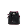 LOUIS VUITTON LOCKME BUCKET BAG CALFSKIN BLACK/PINK SHW