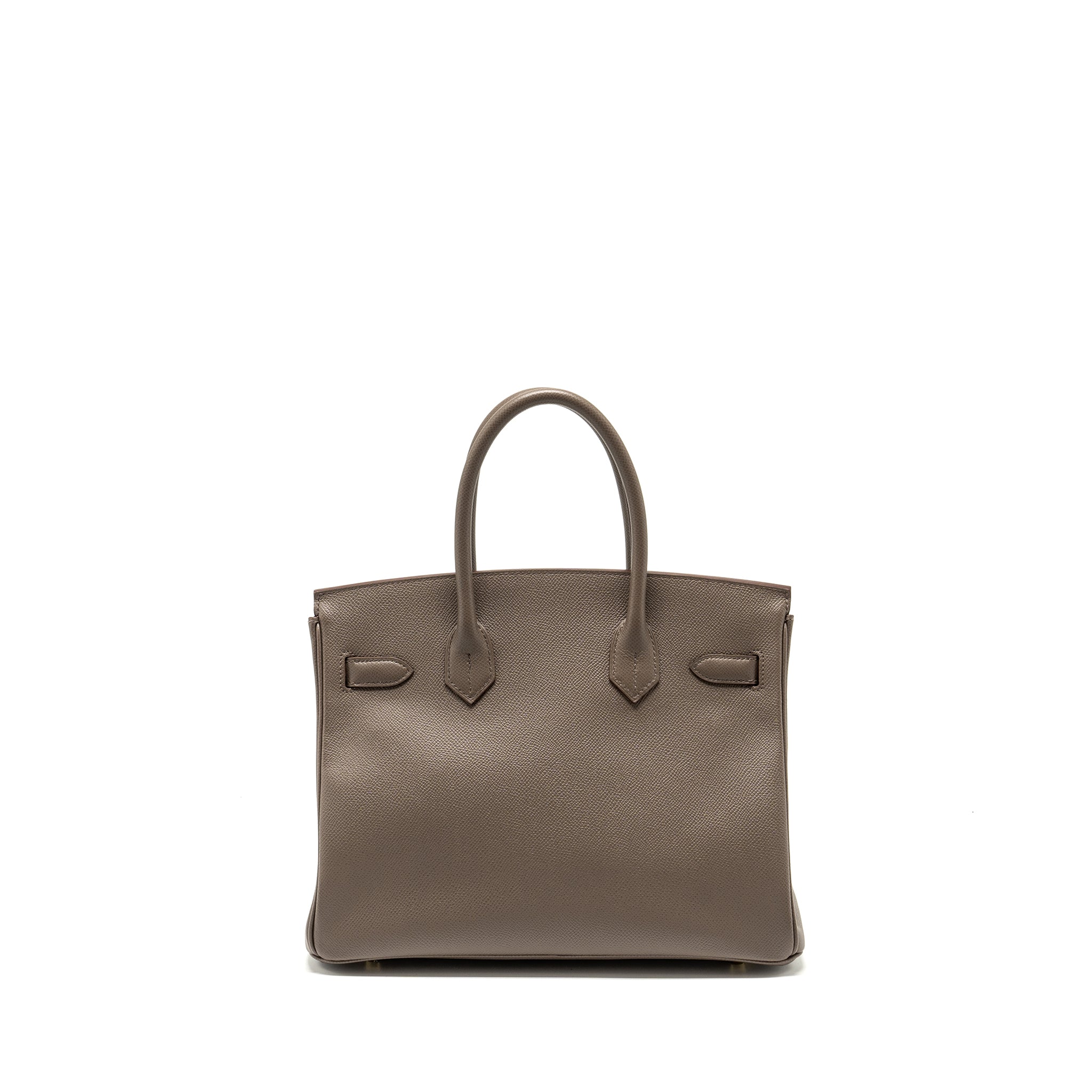 HERMES BIRKIN 30 EPSOM GRIS ETAIN GHW