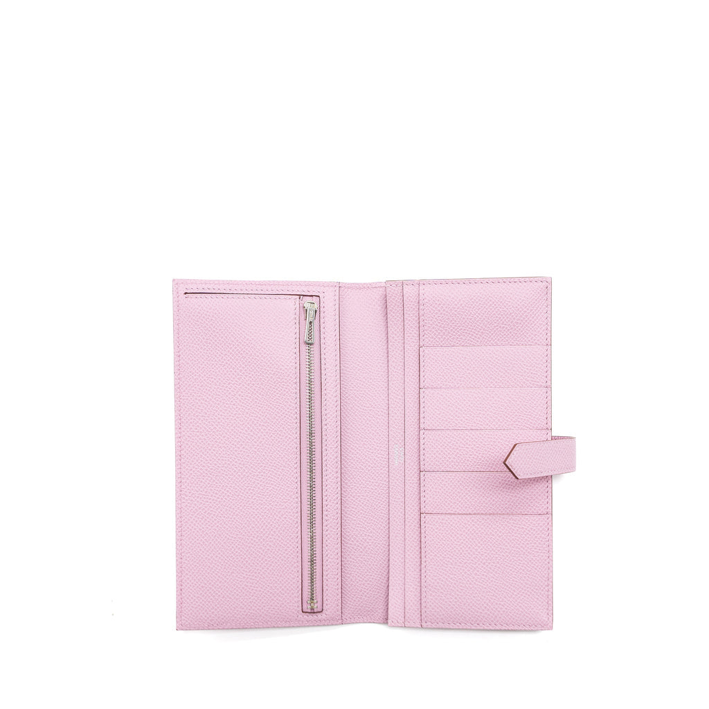 HERMES BEARN WALLET EPSOM MAUVE SYLVESTRE SHW