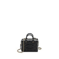 CHANEL 22B TOP HANDLE SMALL VANITY CASE CALFSKIN BLACK GHW(MICROCHIP)