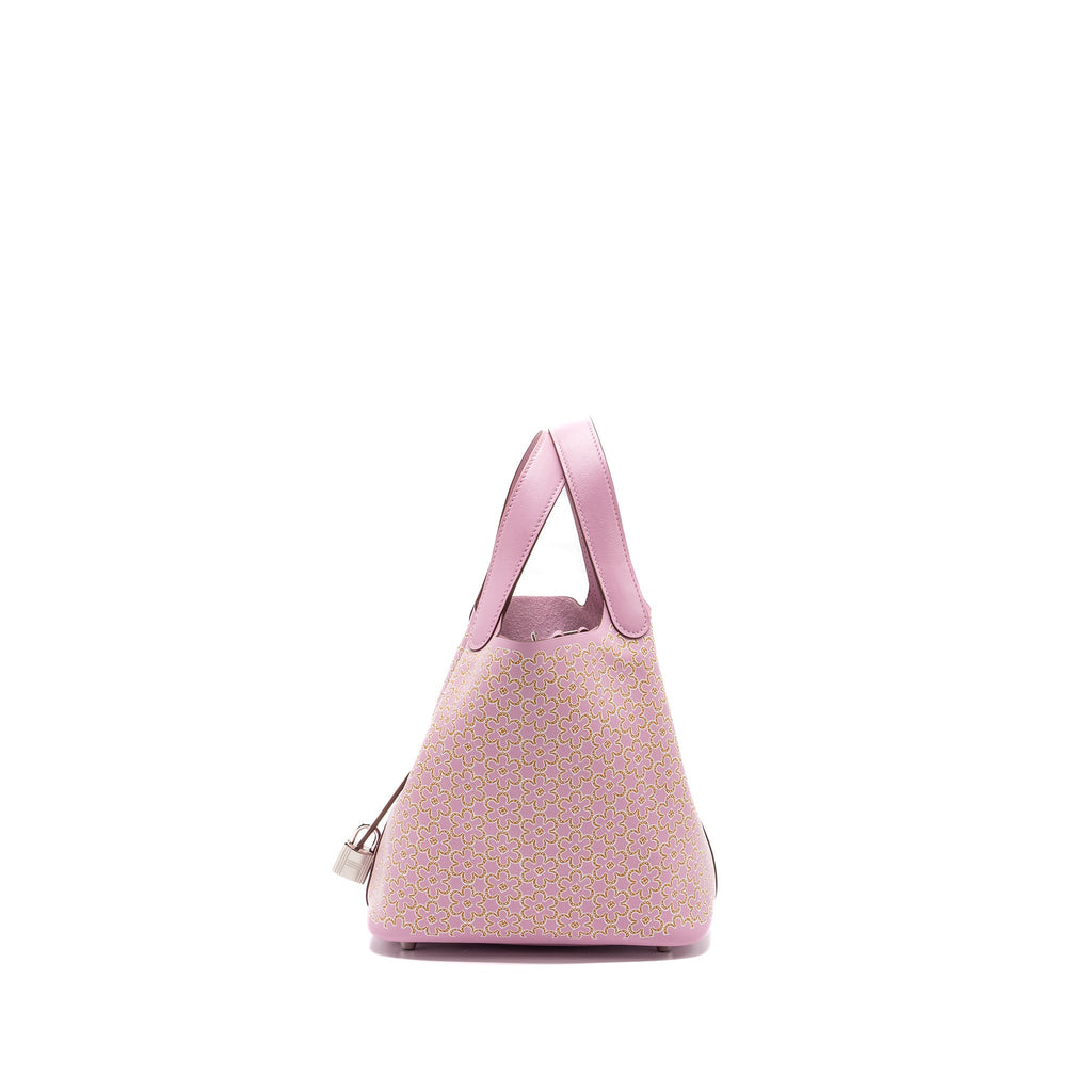 HERMES LUCKY DAISY PICOTIN 18 SWIFT MAUVE SYLVESTER SHW