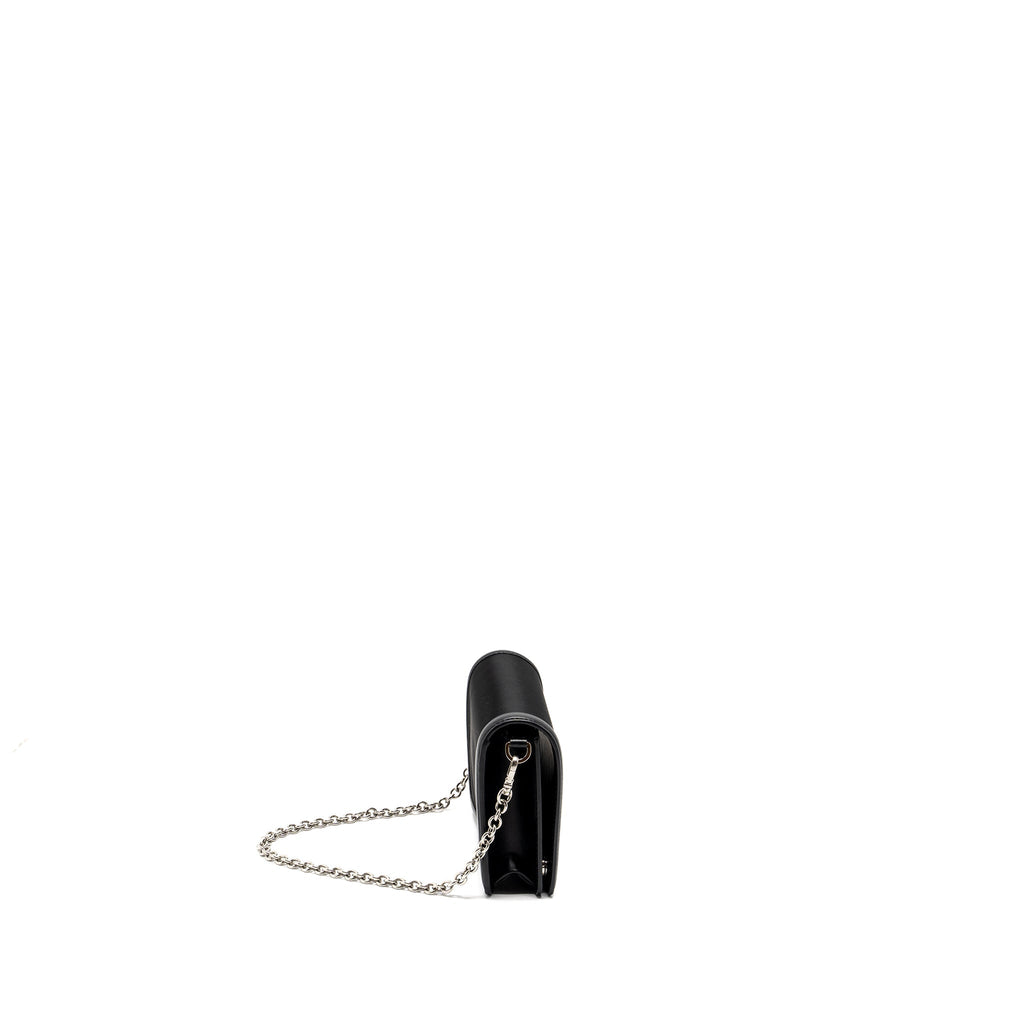 PRADA MINIBORSE BAG NYLON/LEATHER BLACK SHW