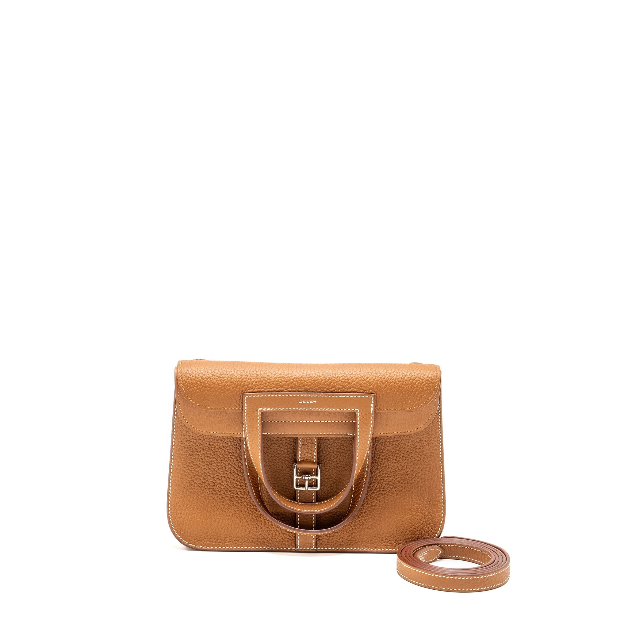 HERMES HALZAN 25 CLEMENCE GOLD SHW