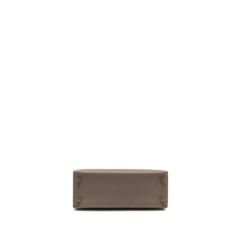 HERMES KELLY 25 EPSOM GRIS ETAIN GHW