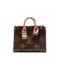 LOUIS VUITTON ONTHEGO MM MONOGRAM CANVAS GHW